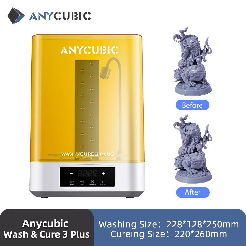 ANYCUBIC Wash & Cure 3 Plus Washing Curing 2 in 1 Machine