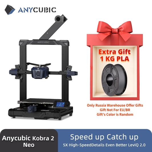 ANYCUBIC Kobra 2 Neo FDM 3D Printer With 250mm/s Max Print Speed