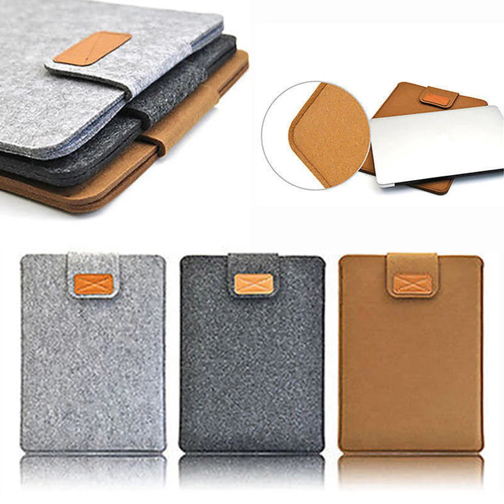 Waterproof Felt Protector Case Laptops Bag 11 13 15 Inch
