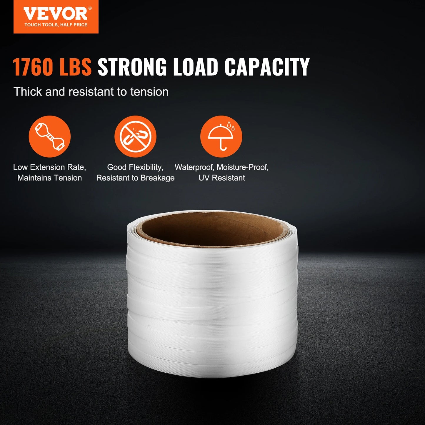 VEVOR 330/660/1640ft Strong Bunding Packing Tape