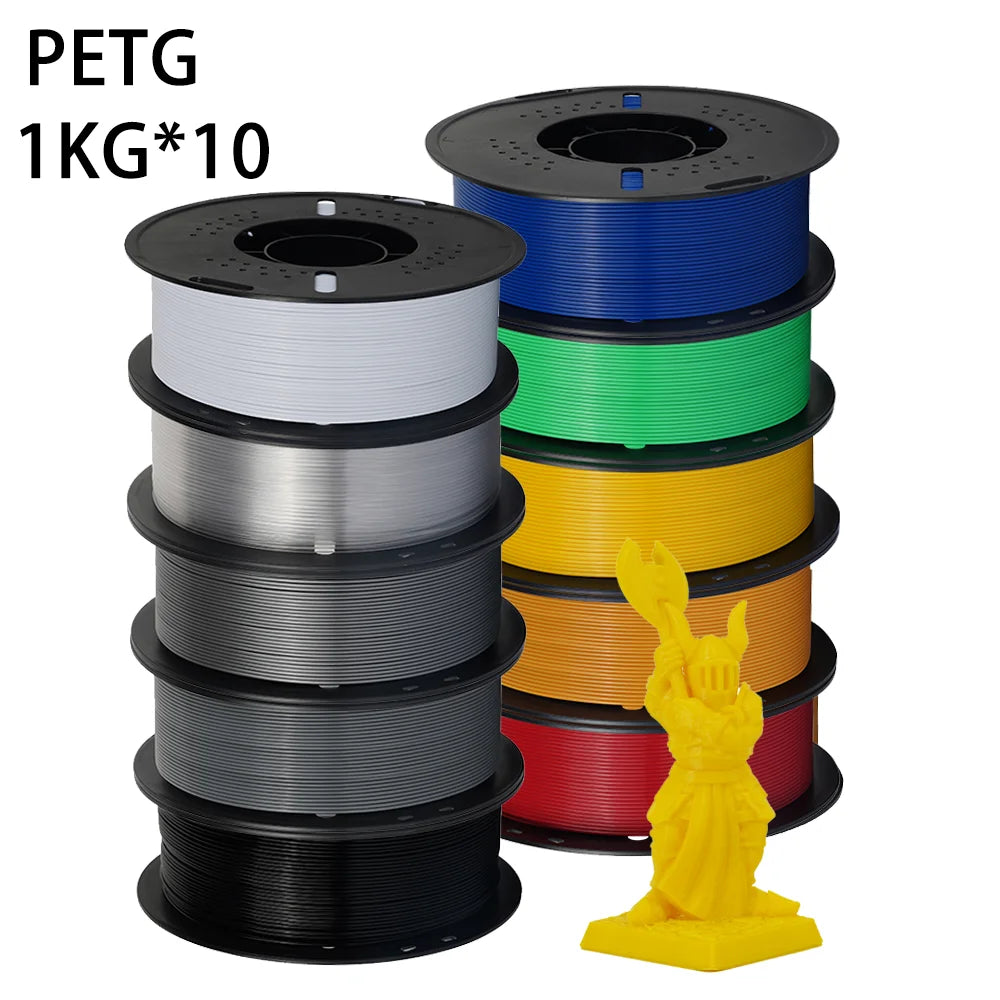 Kingroon PETG TPU PLA Filament 1.75mm 10KG 1KG(2.2lbs)/