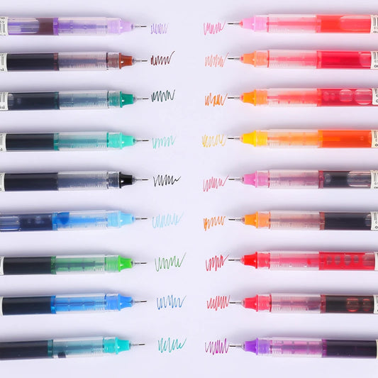 24Colors/set High Quality Needle Type Gel Pens