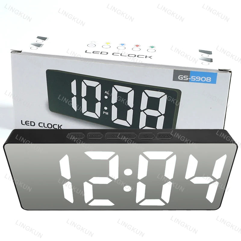 Electronic Alarm Clock, Digital Alarm Clock LED