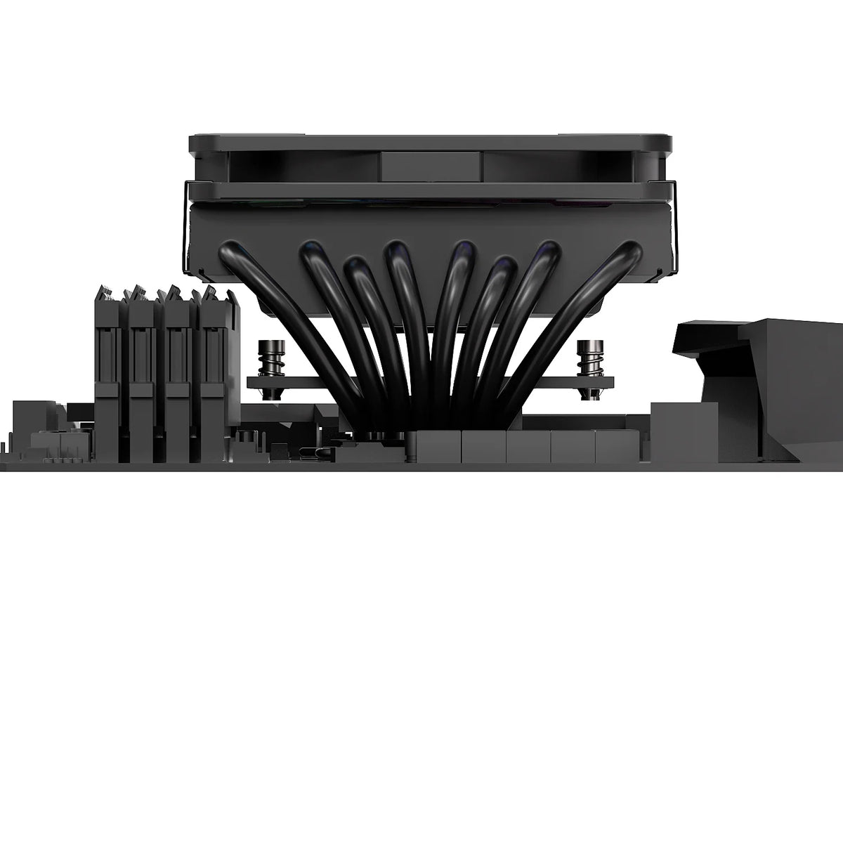 TE-75 ARGB CPU Cooler, 75mm Low Profile , 5V 3Pin Addressable RGB