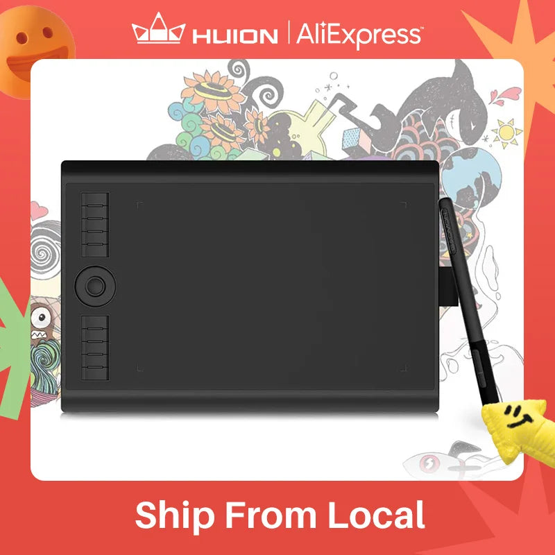 GAOMON M10K PRO 10 * 6.25'' Graphic Drawing Pen Tablet