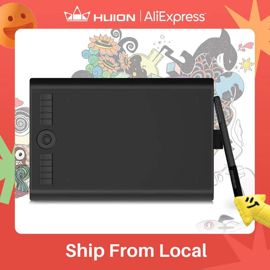 GAOMON M10K PRO 10 * 6.25'' Graphic Drawing Pen Tablet