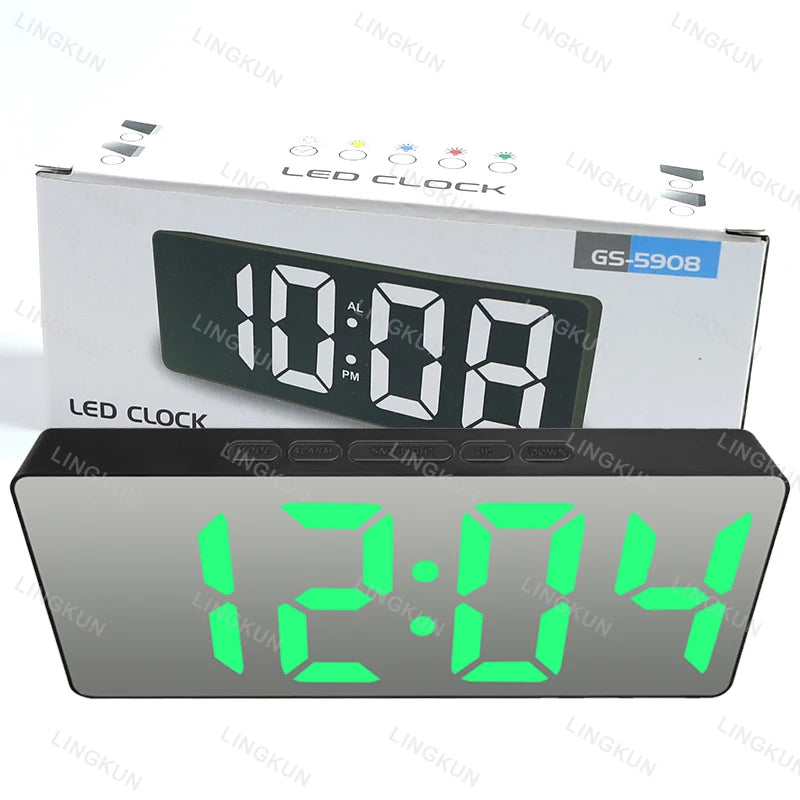 Electronic Alarm Clock, Digital Alarm Clock LED