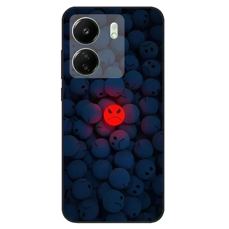 For Redmi 13C 4G Case Animals Soft Silicone TPU Phone Cases