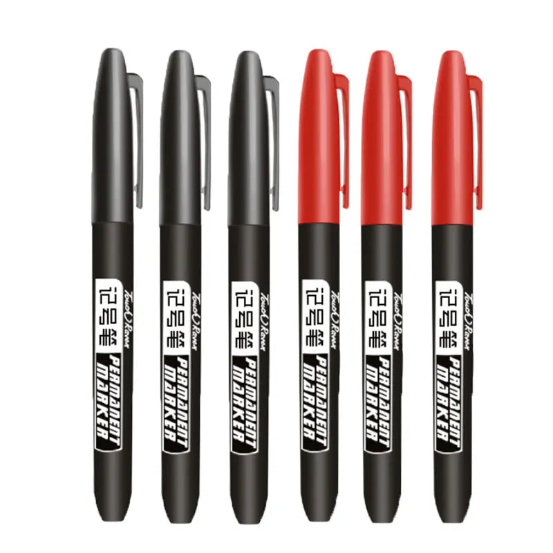 6 PCS Permanent Marker Pen Manga Drawing Markers