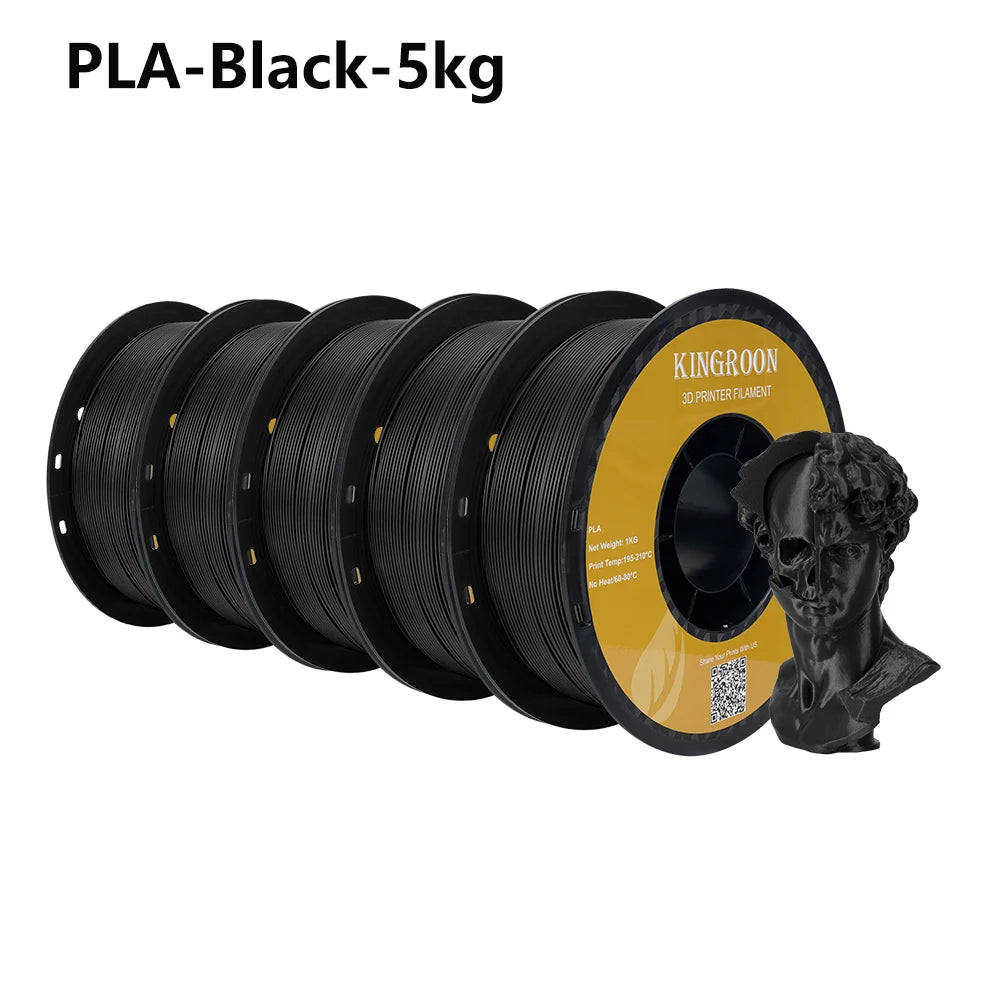 KingRoon 5KG 10KG PLA PETG Filament 1.75mm 3D Printer