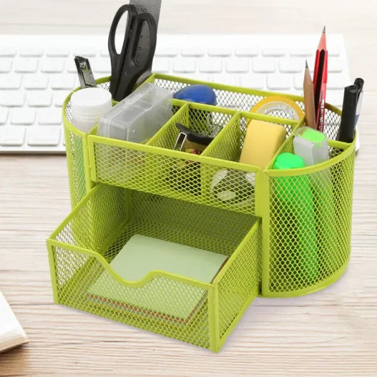 Metal Mesh Pencil Holders Desk Organizer