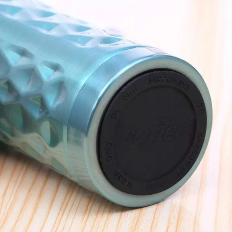1Pc about 500ml Stainless Steel Thermal Water Bottle Tumbler