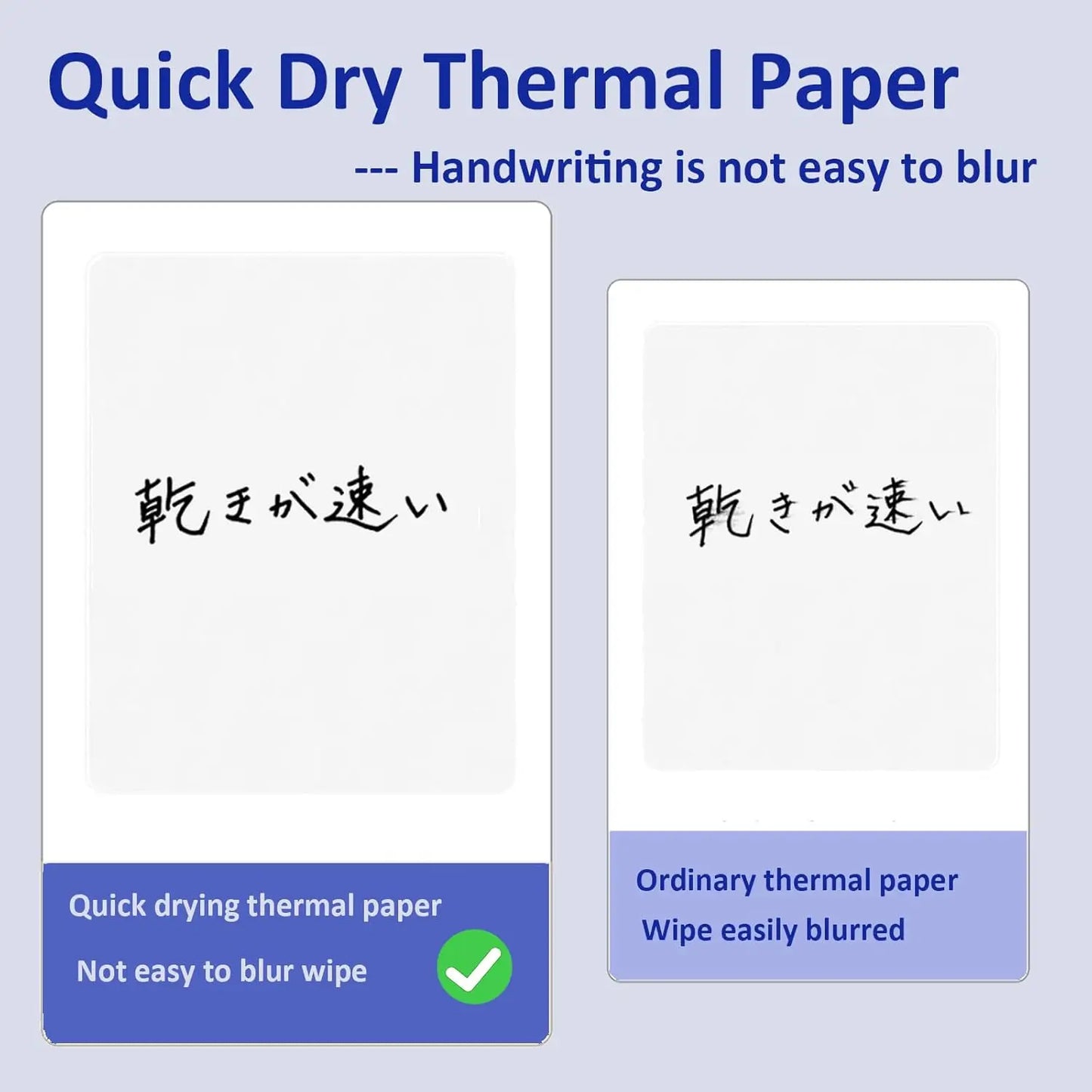 100 Sheets Thermal Printer Paper US Letter Size 8.5x11"