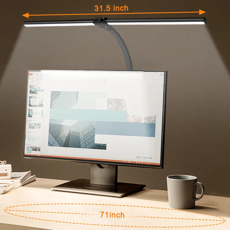 LAOPAO Double Head LED Desk Lamp EU/US Architect Desk Lamps