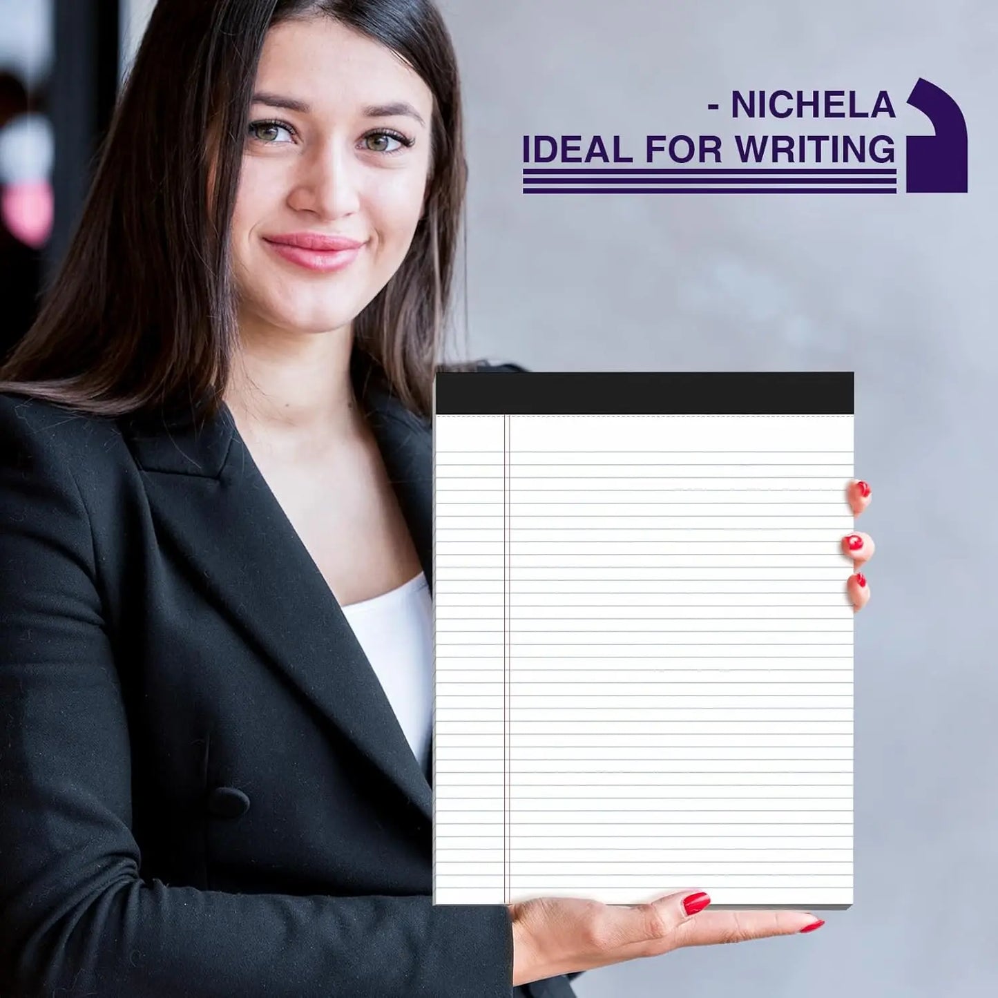 12-Pack Legal Pads 8.5x11 College Ruled 600 Sheets