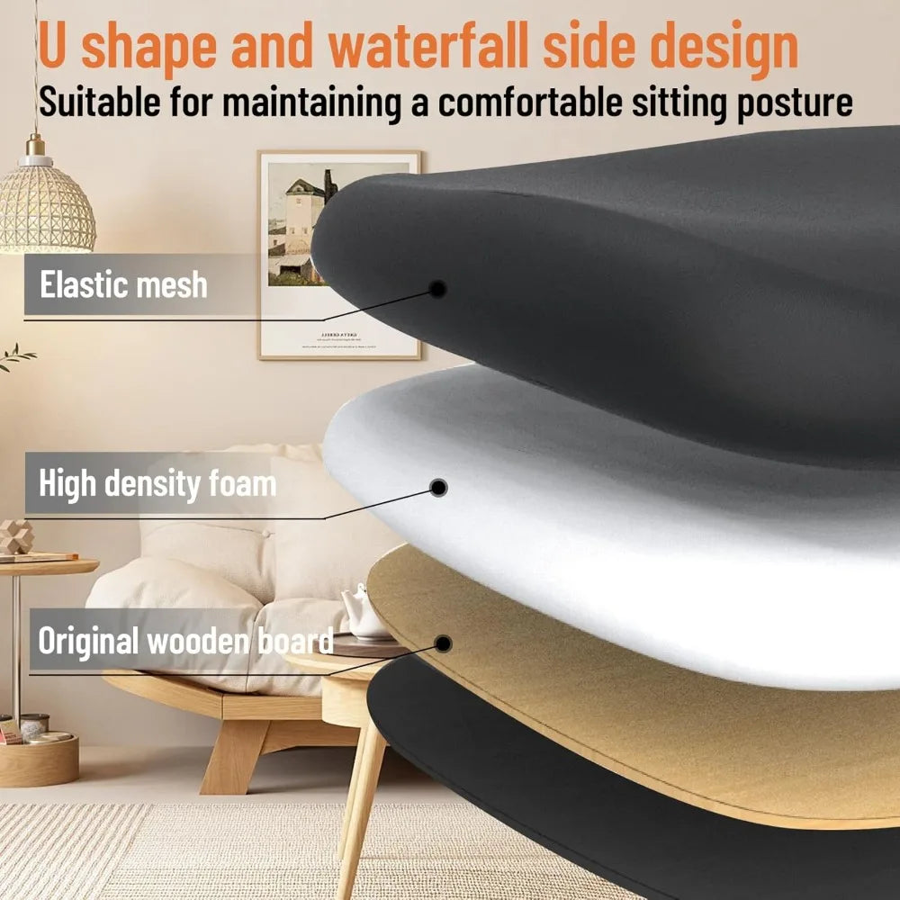 Office Chair, Adjustable High Back Lumbar Support