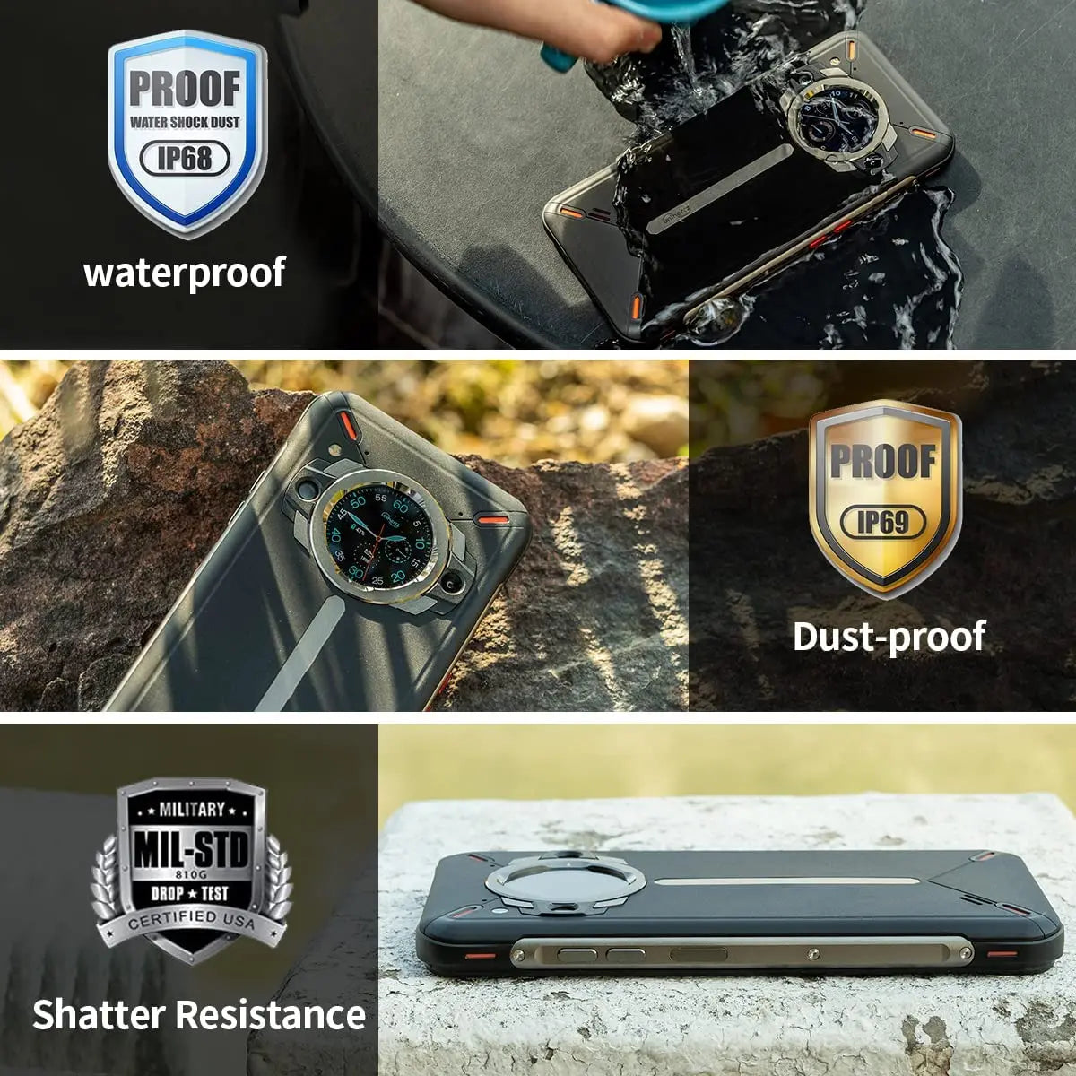 Unihertz Ticktock S Rugged 5G Smartphone 8GB 256GB 5200mAh