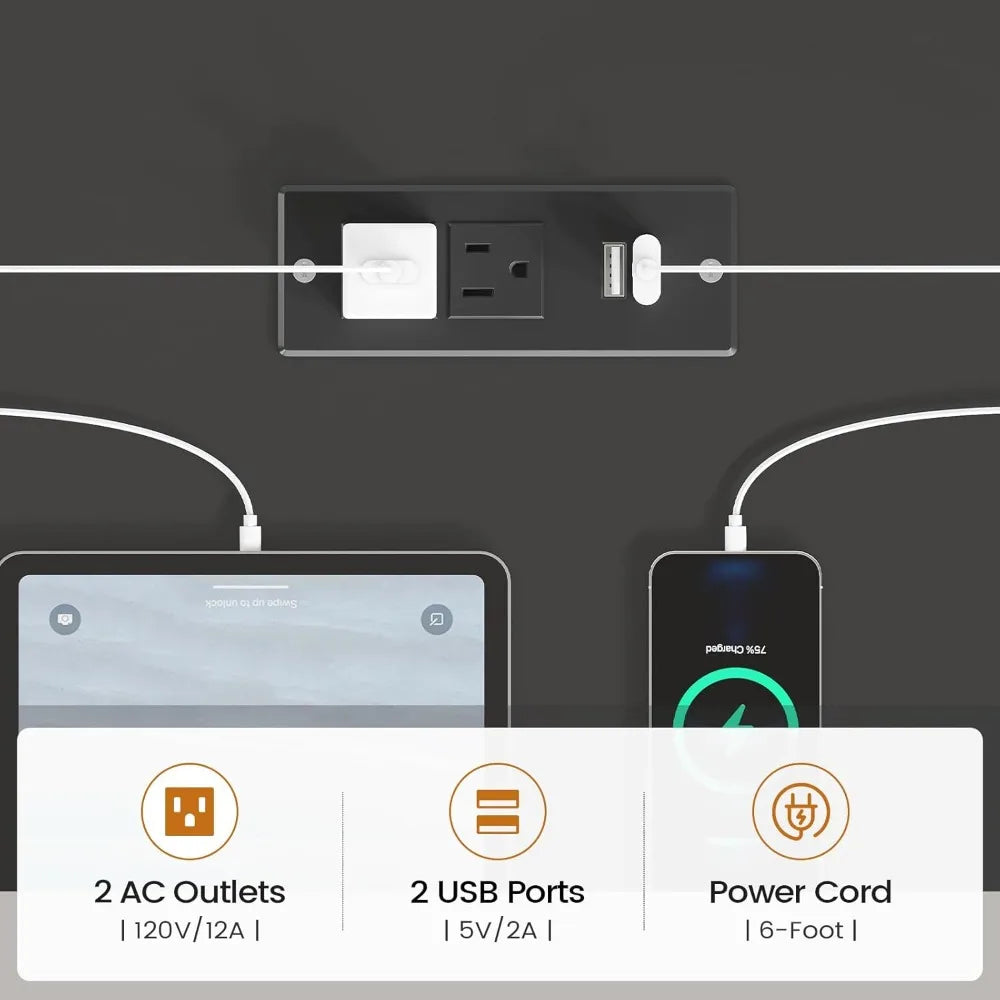 55 L Shaped Gaming Desk with Hutch, Drawers, Shelves and Storage