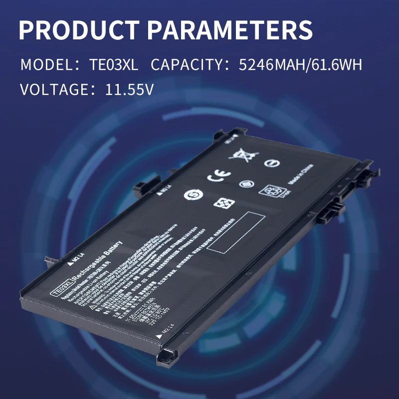 SOMI TE03XL Laptop Battery For HP OMEN
