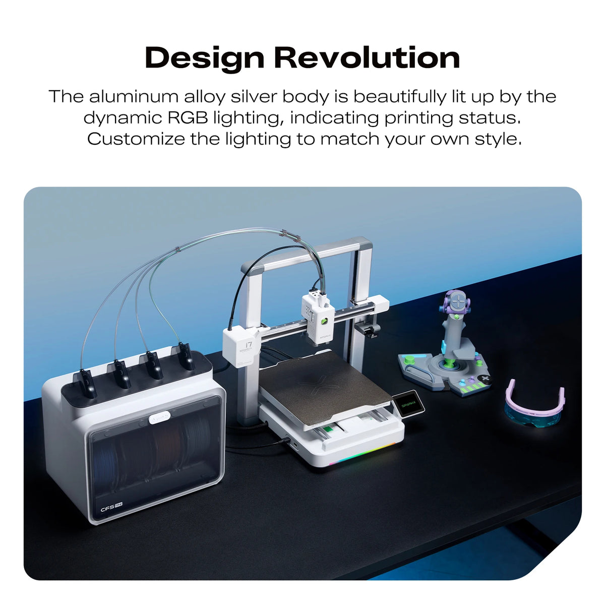 Creality SPARKX I7 Combo 3D Printer, Beginner-Friendly Multi-Color