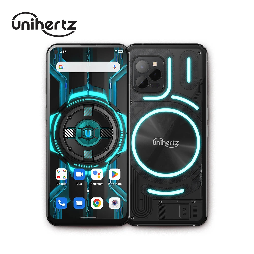 Unihertz Luna, 4G Android 12 White 2400 × 1080 HD Pixels Smartphone