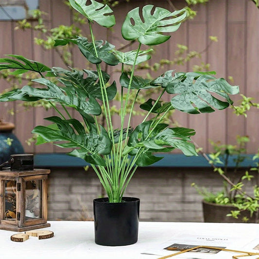 Artificial Monstera Green Plants