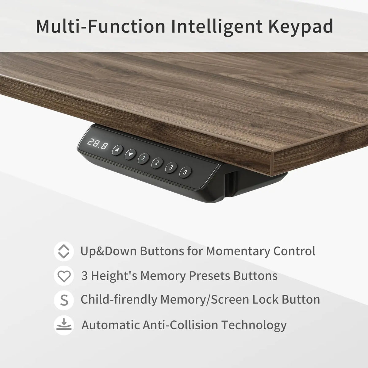 63" L Shaped Standing Desk with Storage, Height Adjustable Table