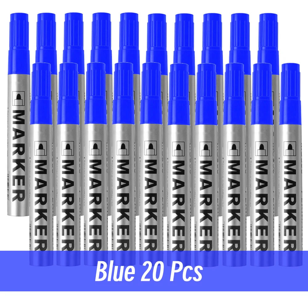 Permanent Paint Marker Pen Waterproof Black Pen