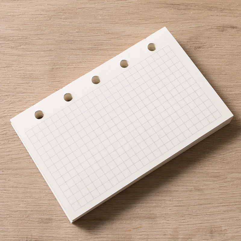 Refillable Dot Grid & Lined Paper Journal Notebook