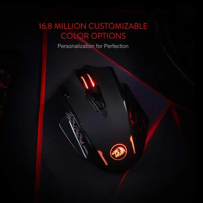 Redragon M913 16000 DPI Wired 2.4Ghz Wireless Gamer Mice 16 Buttons